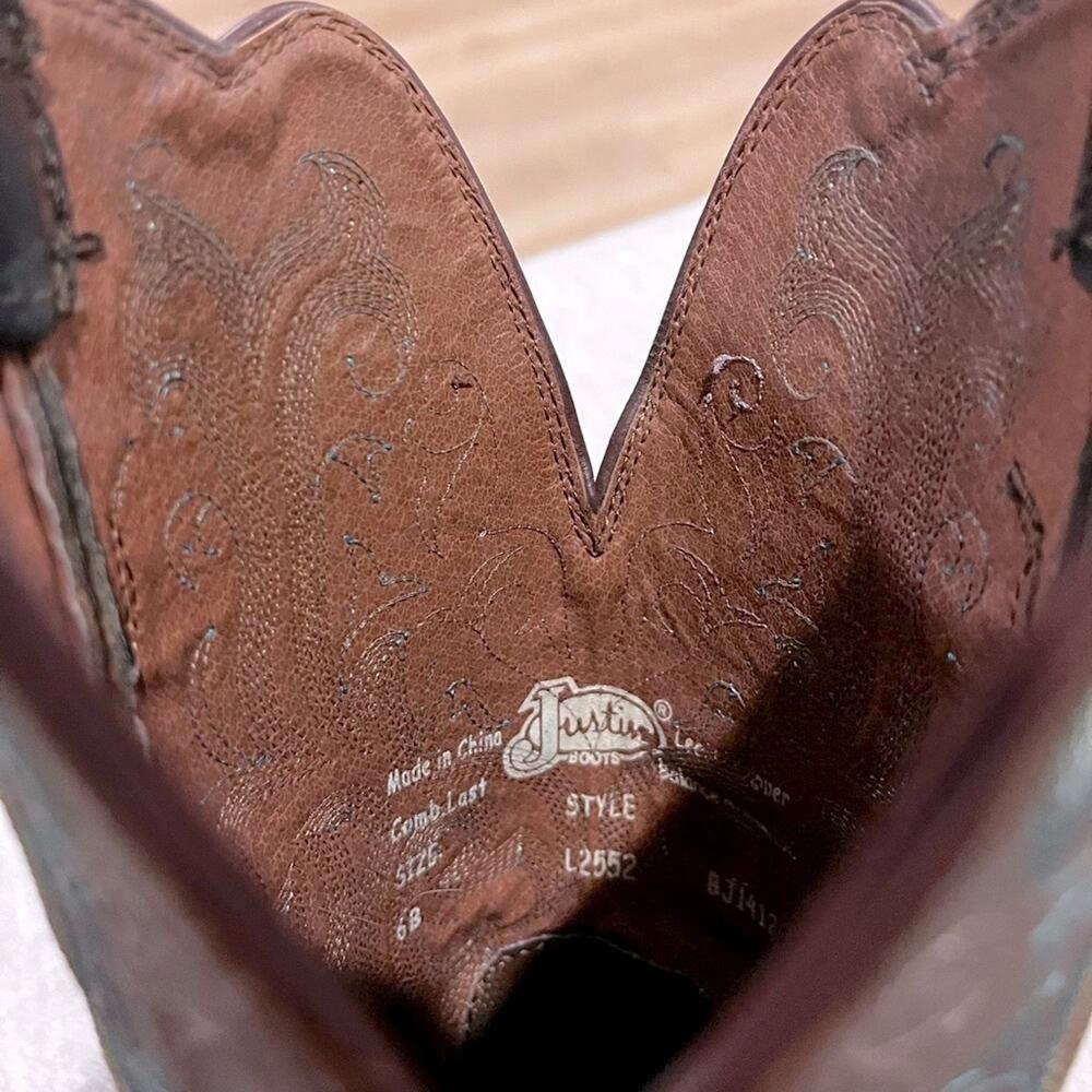 Justin Boots Women's 12" Stampede Boot
Medium Brown - Picture 6 of 7